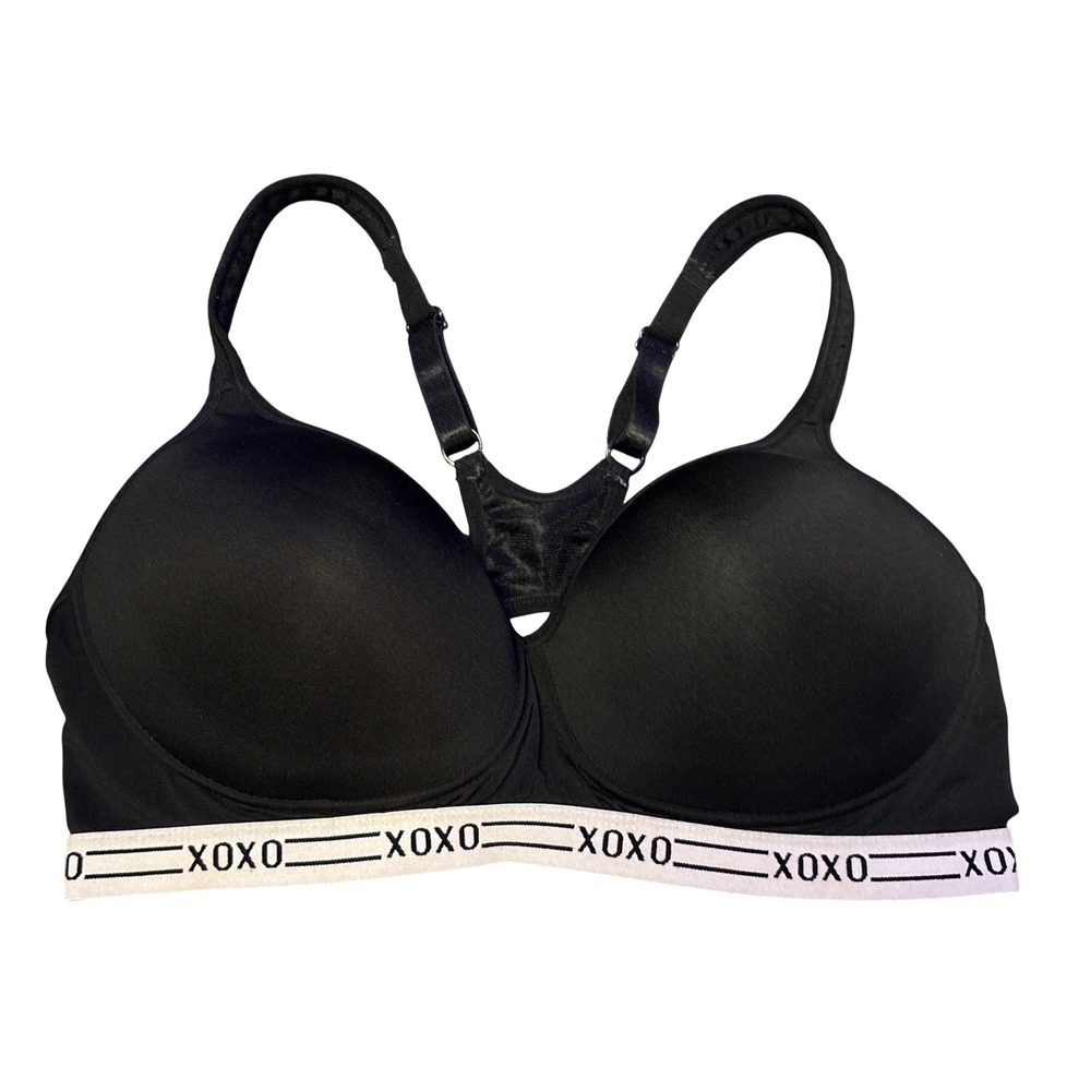 XOXO Womens Black Wirefree Full Figure Bra, 40C
